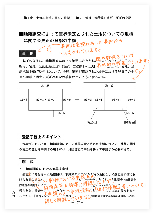 事例式 表示登記申請マニュアル｜商品を探す | 新日本法規WEBサイト
