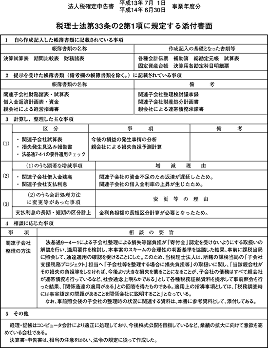 税理士必見 税理士法改正による新書面添付制度への実務対応 3 2003年1月27日号 4 週刊ｔ ａ Master記事データベース 新日本法規webサイト